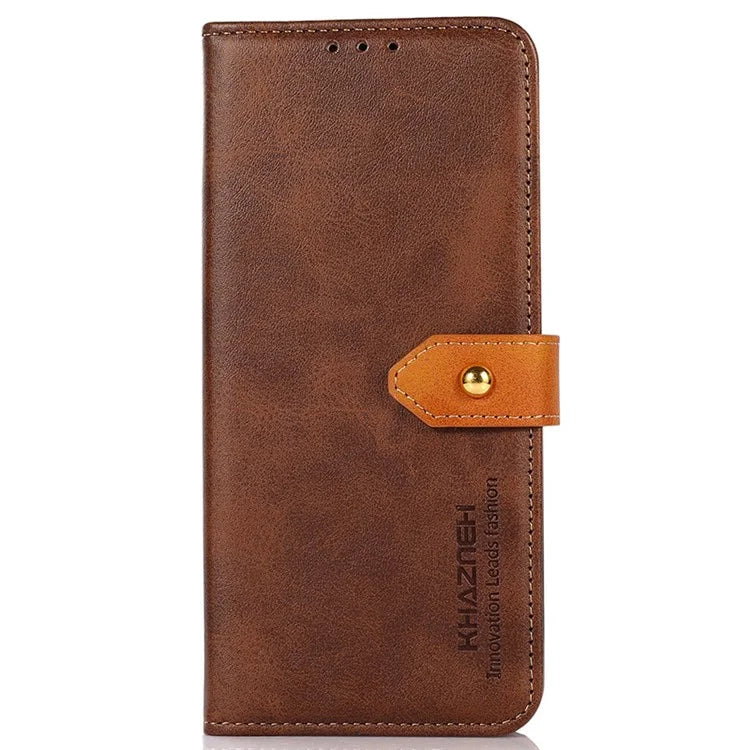 KHAZNEH For Google Pixel 8a Case Wallet Leather Cowhide Texture Phone Cover