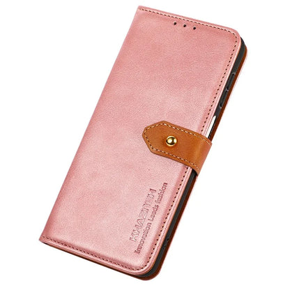 KHAZNEH For Google Pixel 8a Case Wallet Leather Cowhide Texture Phone Cover