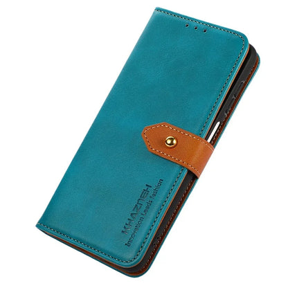 KHAZNEH For Google Pixel 8a Case Wallet Leather Cowhide Texture Phone Cover