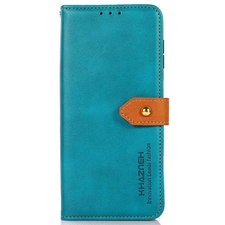 KHAZNEH For Google Pixel 8a Case Wallet Leather Cowhide Texture Phone Cover