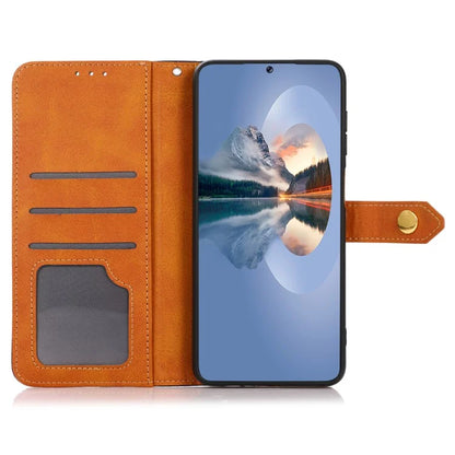 KHAZNEH For Google Pixel 8a Case Wallet Leather Cowhide Texture Phone Cover