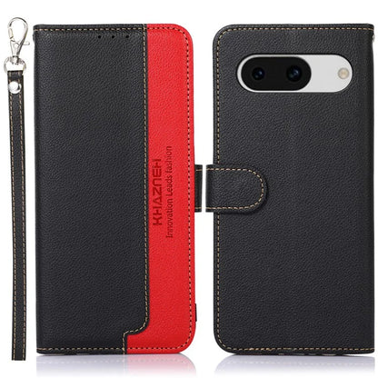 KHAZNEH For Google Pixel 8a Cell Phone Case RFID Blocking Shockproof Phone Cover Wallet