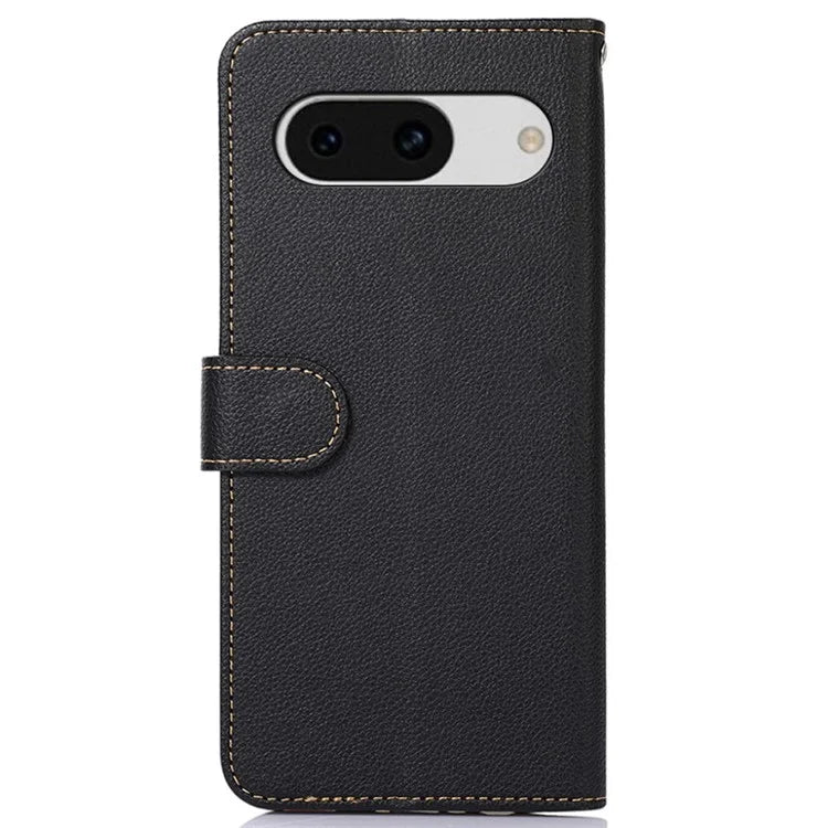 KHAZNEH For Google Pixel 8a Cell Phone Case RFID Blocking Shockproof Phone Cover Wallet