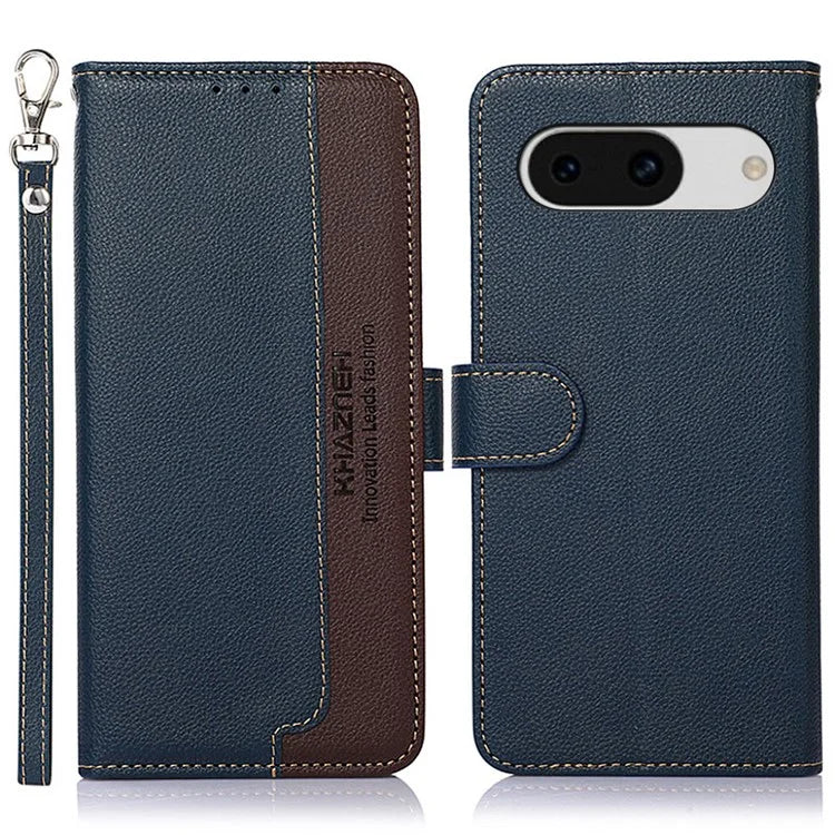 KHAZNEH For Google Pixel 8a Cell Phone Case RFID Blocking Shockproof Phone Cover Wallet