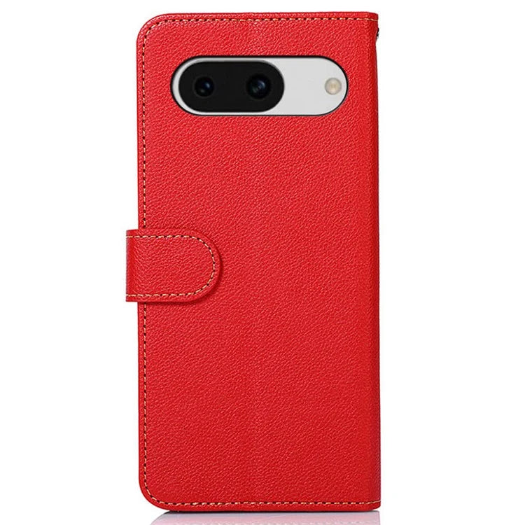 KHAZNEH For Google Pixel 8a Cell Phone Case RFID Blocking Shockproof Phone Cover Wallet