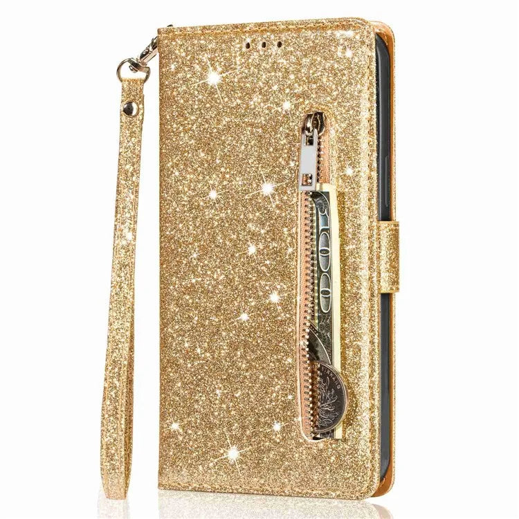 For Xiaomi 13T / 13T Pro / Redmi K60 Ultra Leather Case Zipper Pocket Phone Cover