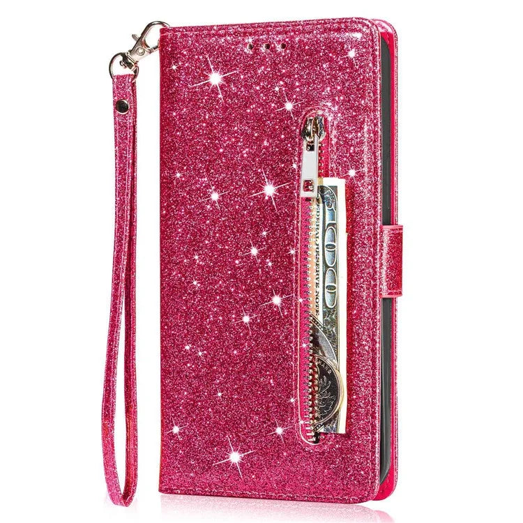 For Xiaomi 13T / 13T Pro / Redmi K60 Ultra Leather Case Zipper Pocket Phone Cover