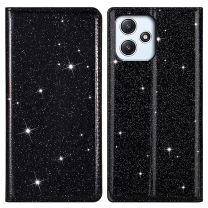 For Xiaomi Redmi 12 4G / 5G (Global) / Poco M6 Pro 5G Case Glittery Phone Cover with Card Holder