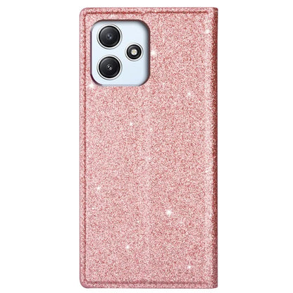 For Xiaomi Redmi 12 4G / 5G (Global) / Poco M6 Pro 5G Case Glittery Phone Cover with Card Holder