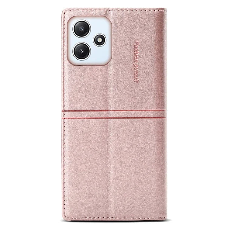 For Xiaomi Redmi 12 4G / 5G (Global) / Poco M6 Pro 5G Case Wallet PU Leather Phone Cover