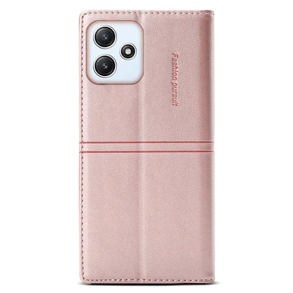 For Xiaomi Redmi 12 4G / 5G (Global) / Poco M6 Pro 5G Case Wallet PU Leather Phone Cover