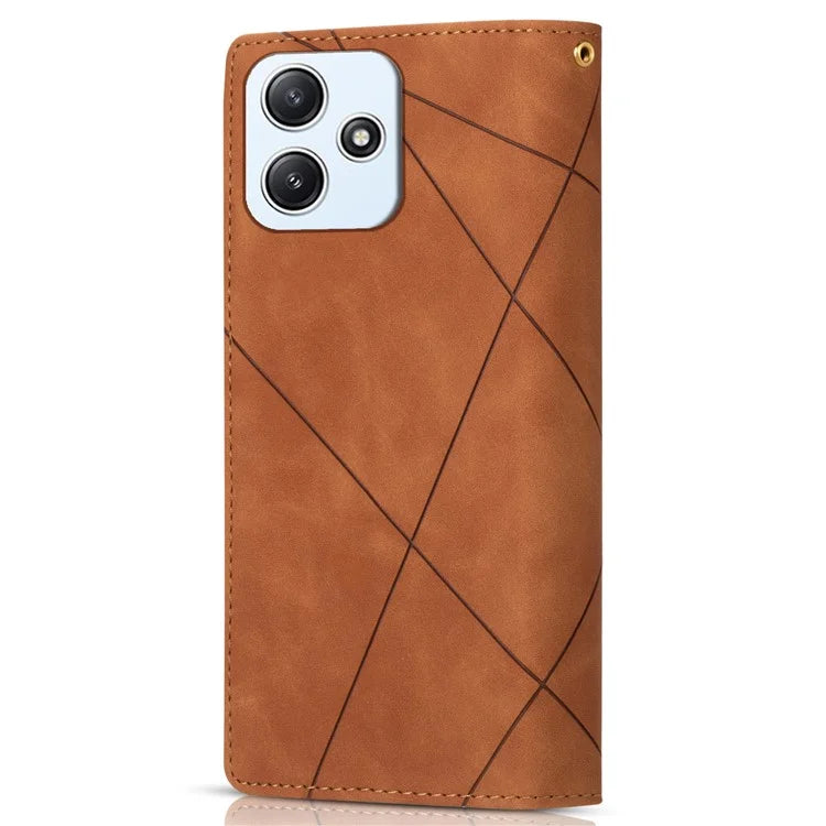 For Xiaomi Redmi 12 4G / 5G (Global) / Poco M6 Pro 5G Case Zipper Pocket Phone Wallet Cover