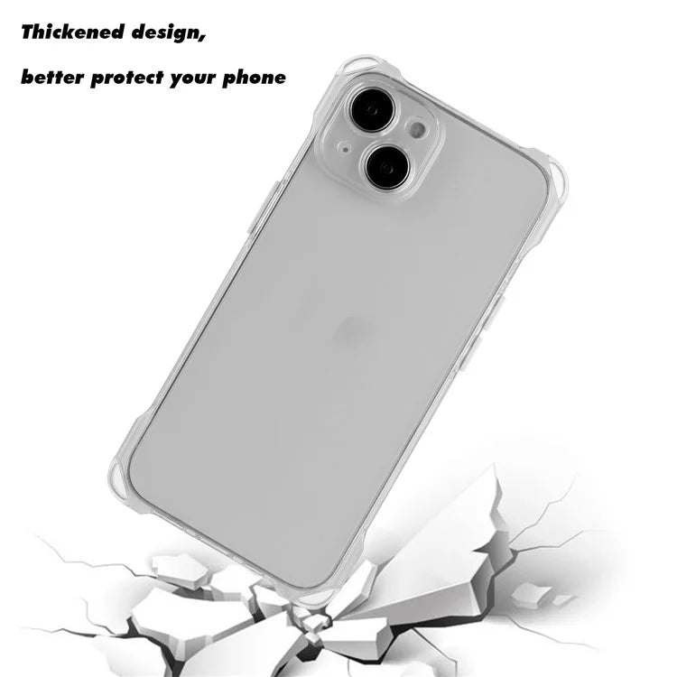 For iPhone 13 Case Reinforced Corners TPU Phone Cover