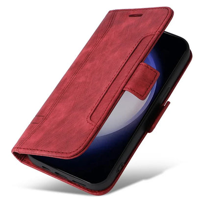 BETOPNICE 001 for Samsung Galaxy S24 Case Leather Wallet Flip Protective Phone Cover