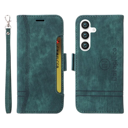 BETOPNICE 001 for Samsung Galaxy S24 Case Leather Wallet Flip Protective Phone Cover
