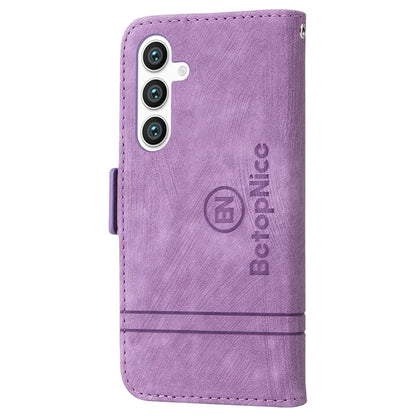 BETOPNICE 001 for Samsung Galaxy S24 Case Leather Wallet Flip Protective Phone Cover