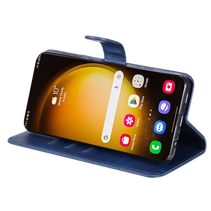 For Samsung Galaxy S24 Ultra Case PU Leather Zipper Wallet Phone Cover