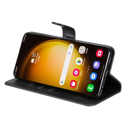 For Samsung Galaxy S24 Ultra Case PU Leather Zipper Wallet Phone Cover