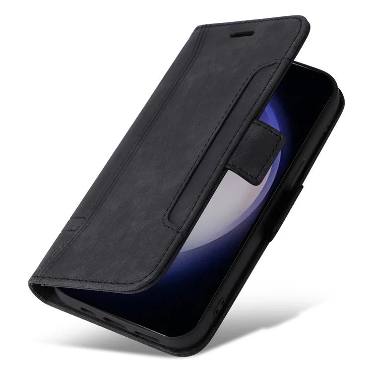 BETOPNICE 001 for Samsung Galaxy S24+ Case Magnetic Flip PU Leather Phone Cover