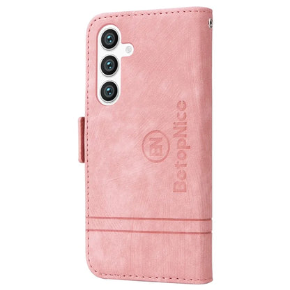 BETOPNICE 001 for Samsung Galaxy S24+ Case Magnetic Flip PU Leather Phone Cover