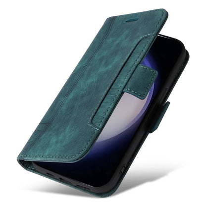 BETOPNICE 001 for Samsung Galaxy S24+ Case Magnetic Flip PU Leather Phone Cover