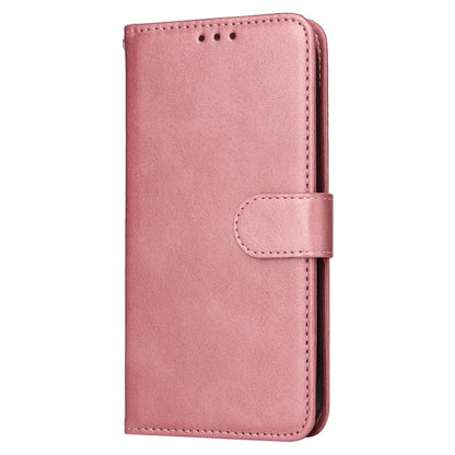 For Samsung Galaxy S24 Case PU Leather Calf Texture Stand Folio Phone Cover