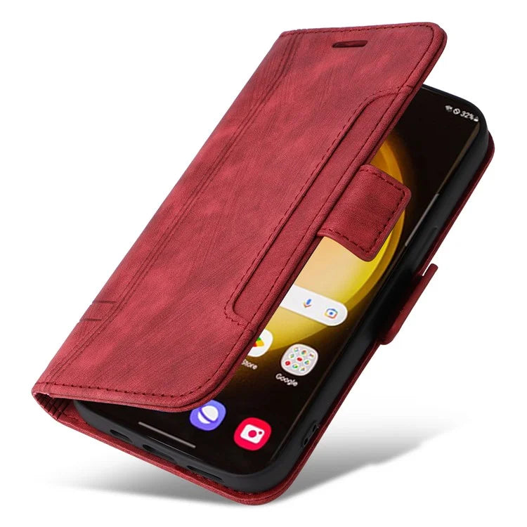 BETOPNICE 001 for Samsung Galaxy S24 Ultra Case PU Leather Stand Wallet Phone Cover