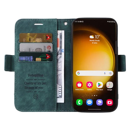 BETOPNICE 001 for Samsung Galaxy S24 Ultra Case PU Leather Stand Wallet Phone Cover