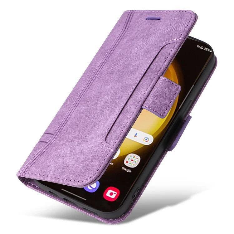 BETOPNICE 001 for Samsung Galaxy S24 Ultra Case PU Leather Stand Wallet Phone Cover
