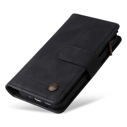 For Samsung Galaxy S24 Ultra Case Zipper Pocket Flip Leather Protective Phone Cover