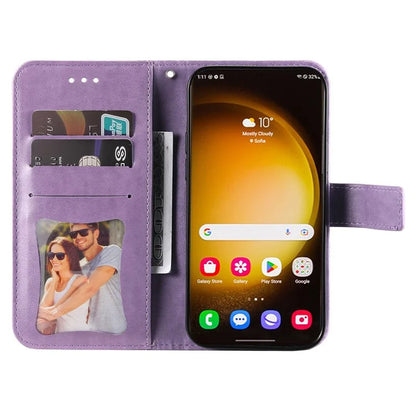 For Samsung Galaxy S24 Ultra Case Wallet PU Leather Magnetic Flip Folio Phone Cover