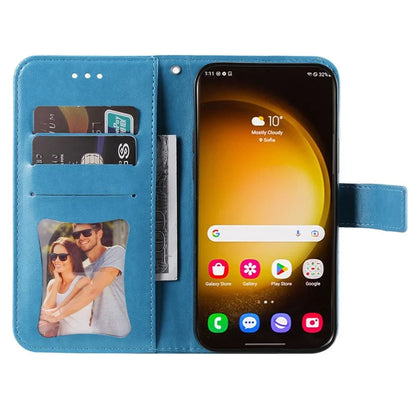 For Samsung Galaxy S24 Ultra Case Wallet PU Leather Magnetic Flip Folio Phone Cover