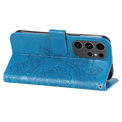 For Samsung Galaxy S24 Ultra Case Wallet PU Leather Magnetic Flip Folio Phone Cover