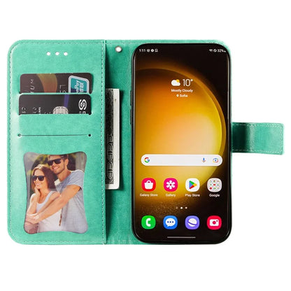 For Samsung Galaxy S24 Ultra Case Wallet PU Leather Magnetic Flip Folio Phone Cover