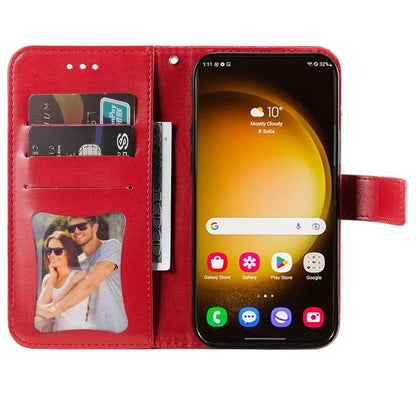 For Samsung Galaxy S24 Ultra Case Wallet PU Leather Magnetic Flip Folio Phone Cover