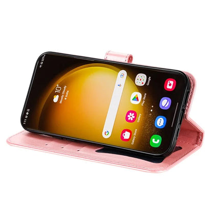 For Samsung Galaxy S24 Ultra Case Wallet PU Leather Magnetic Flip Folio Phone Cover
