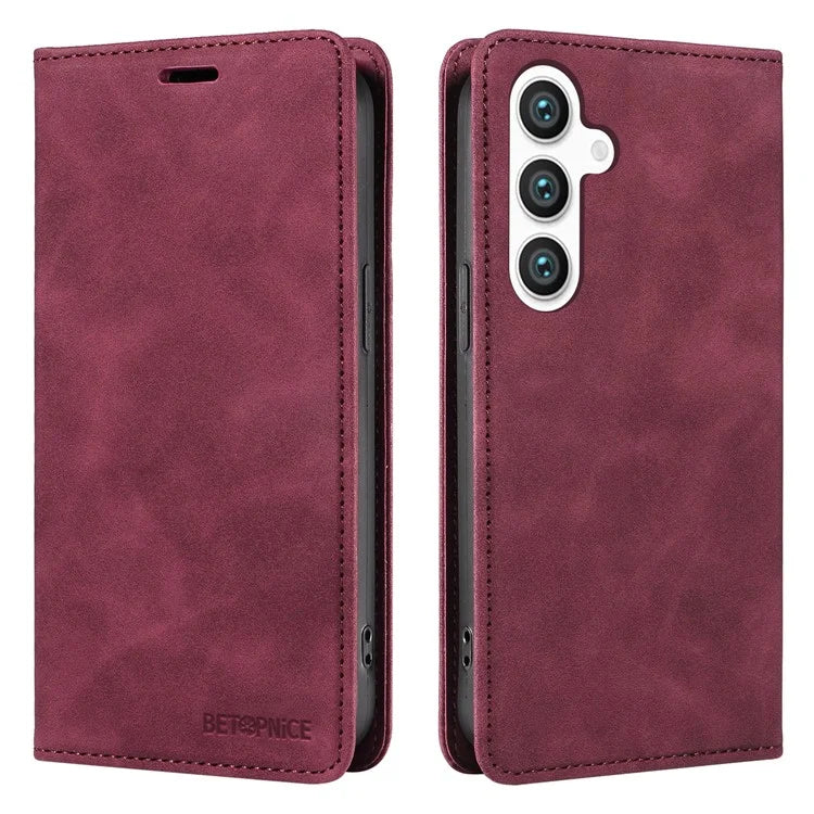 BETOPNICE 003 for Samsung Galaxy S24+ Case RFID Blocking Stand Leather Phone Cover