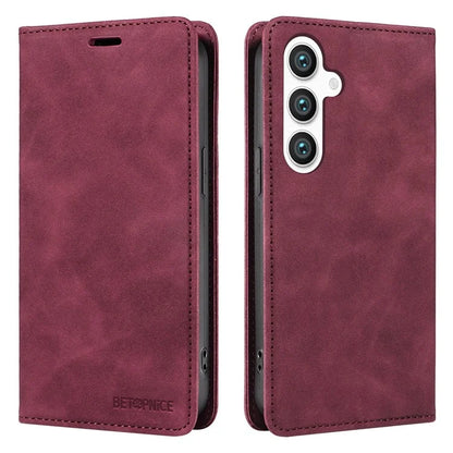 BETOPNICE 003 for Samsung Galaxy S24+ Case RFID Blocking Stand Leather Phone Cover