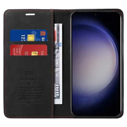 BETOPNICE 003 for Samsung Galaxy S24+ Case RFID Blocking Stand Leather Phone Cover