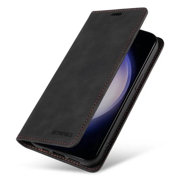 BETOPNICE 003 for Samsung Galaxy S24+ Case RFID Blocking Stand Leather Phone Cover
