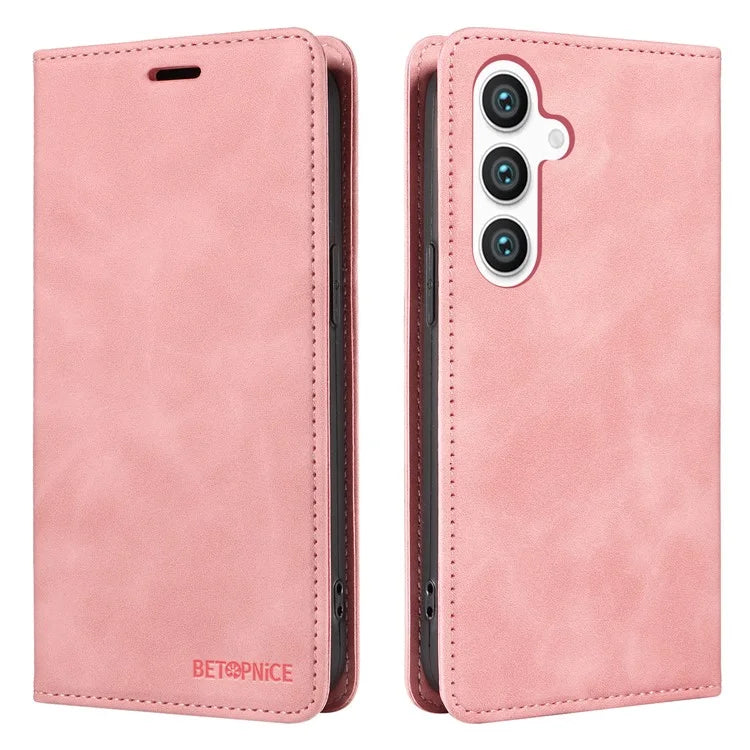BETOPNICE 003 for Samsung Galaxy S24+ Case RFID Blocking Stand Leather Phone Cover