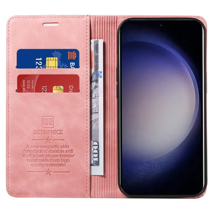 BETOPNICE 003 for Samsung Galaxy S24+ Case RFID Blocking Stand Leather Phone Cover