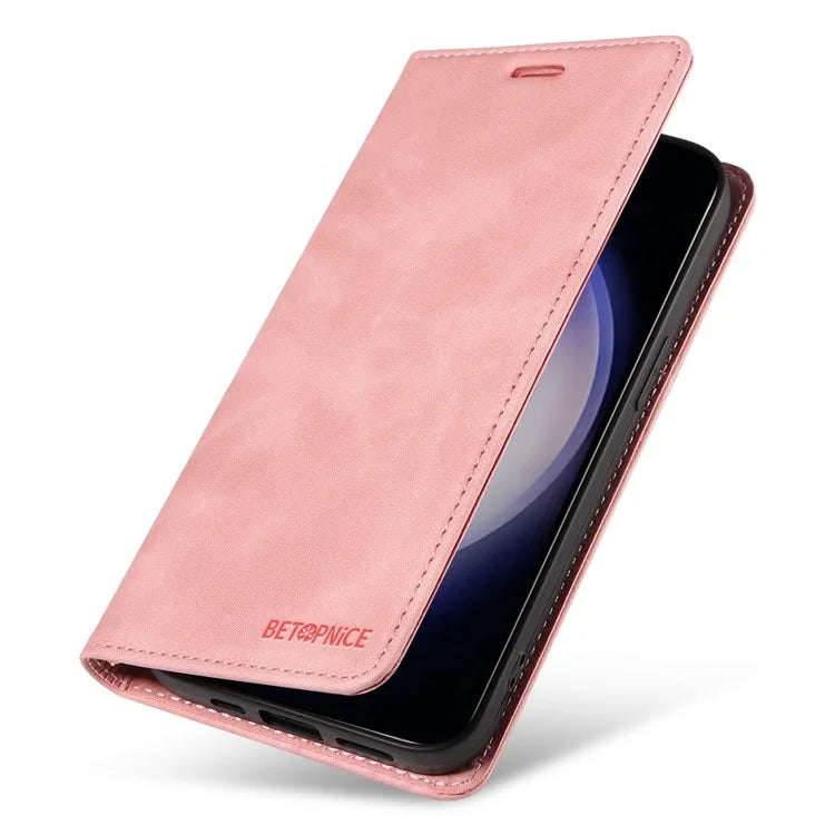 BETOPNICE 003 for Samsung Galaxy S24+ Case RFID Blocking Stand Leather Phone Cover