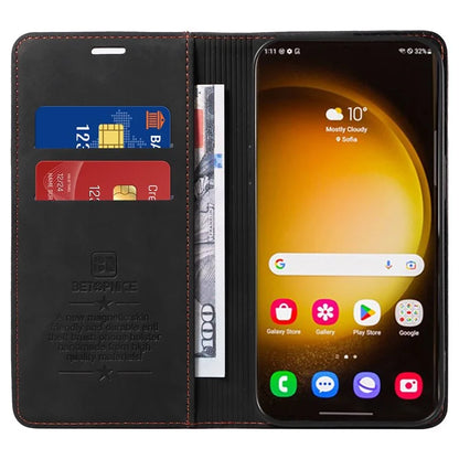 BETOPNICE 003 for Samsung Galaxy S24 Ultra Case Flip Wallet RFID Blocking Phone Cover