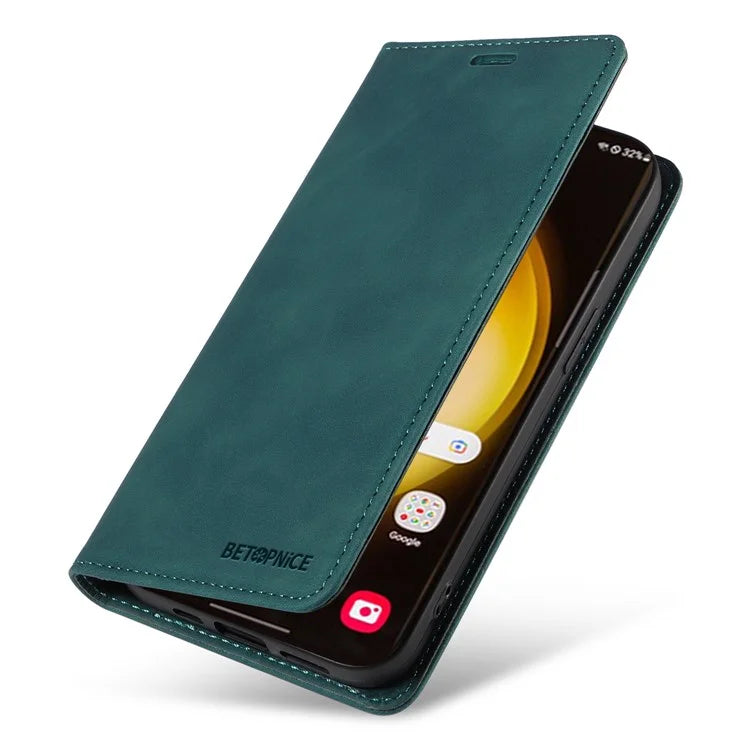 BETOPNICE 003 for Samsung Galaxy S24 Ultra Case Flip Wallet RFID Blocking Phone Cover