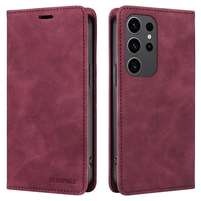 BETOPNICE 003 for Samsung Galaxy S24 Ultra Case Flip Wallet RFID Blocking Phone Cover