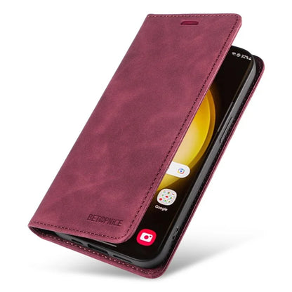 BETOPNICE 003 for Samsung Galaxy S24 Ultra Case Flip Wallet RFID Blocking Phone Cover