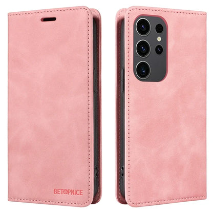 BETOPNICE 003 for Samsung Galaxy S24 Ultra Case Flip Wallet RFID Blocking Phone Cover