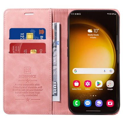 BETOPNICE 003 for Samsung Galaxy S24 Ultra Case Flip Wallet RFID Blocking Phone Cover