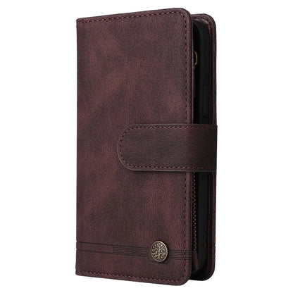 For Samsung Galaxy A05 4G Case Zipper Pocket Wallet Phone Leather Cover